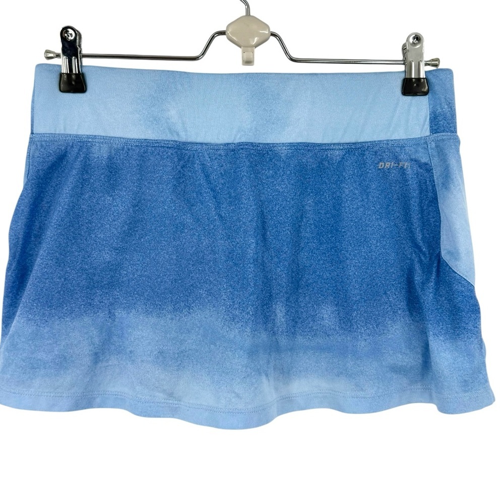 Nike Dri-FIT Blue Ombré Active Skort Running Tennis Golf Athletic Skirt, M - Picture 5 of 9